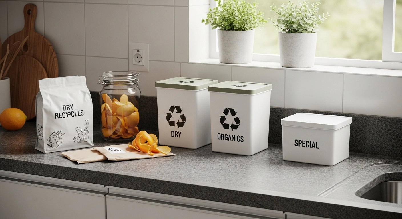 Como separar o lixo sem complicar