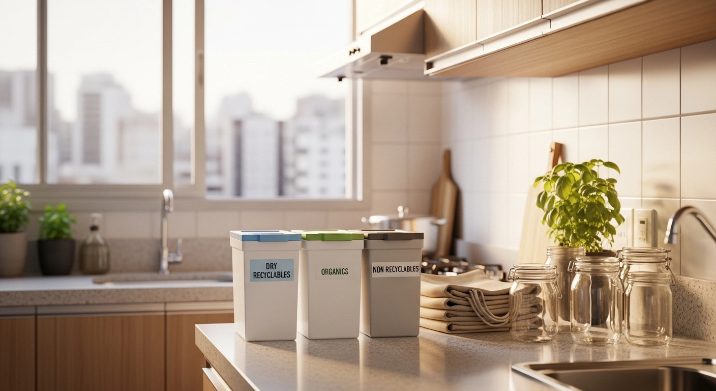 Como reduzir lixo dentro de casa