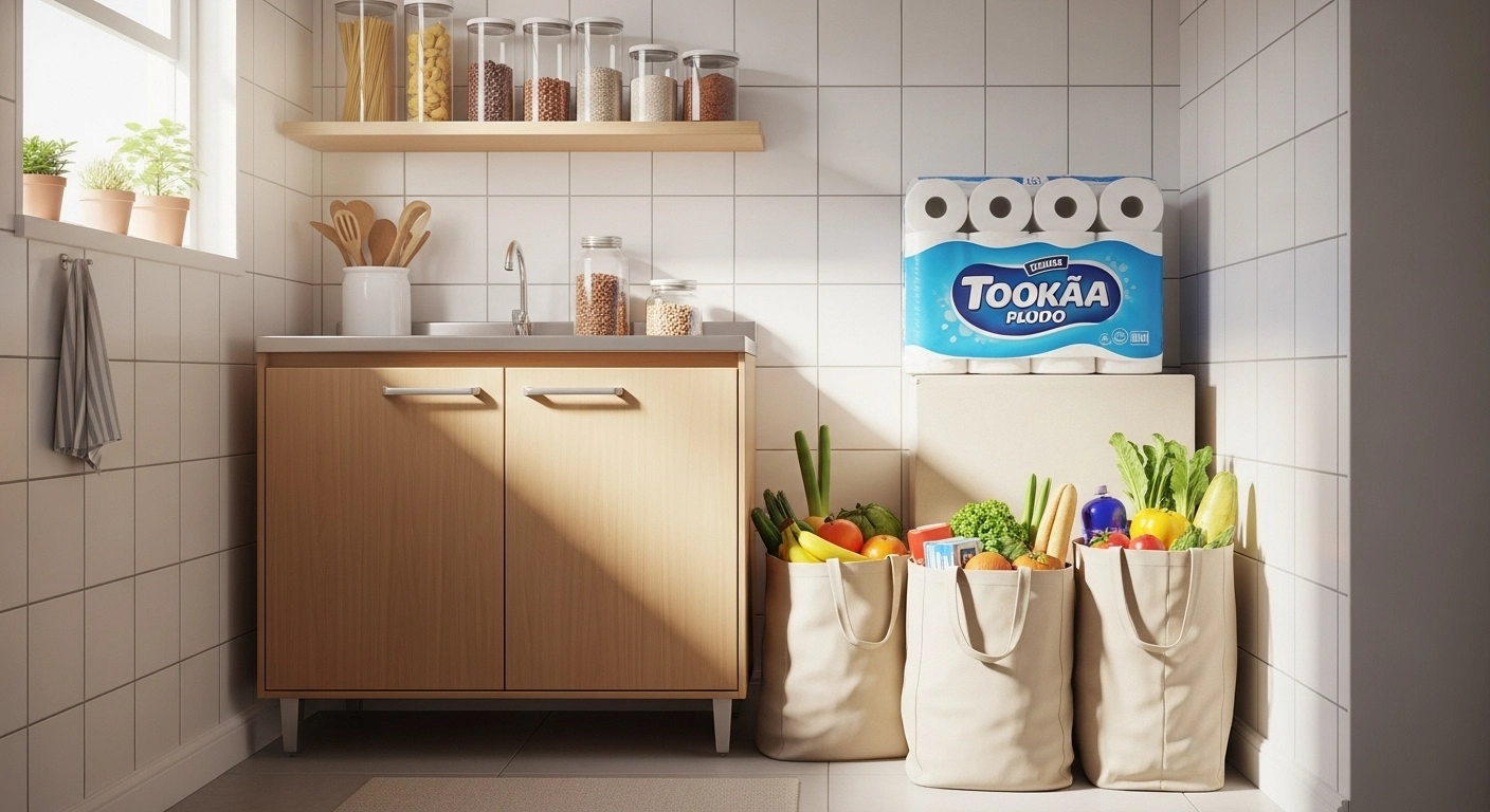 Vale a pena comprar em atacado para casa pequena