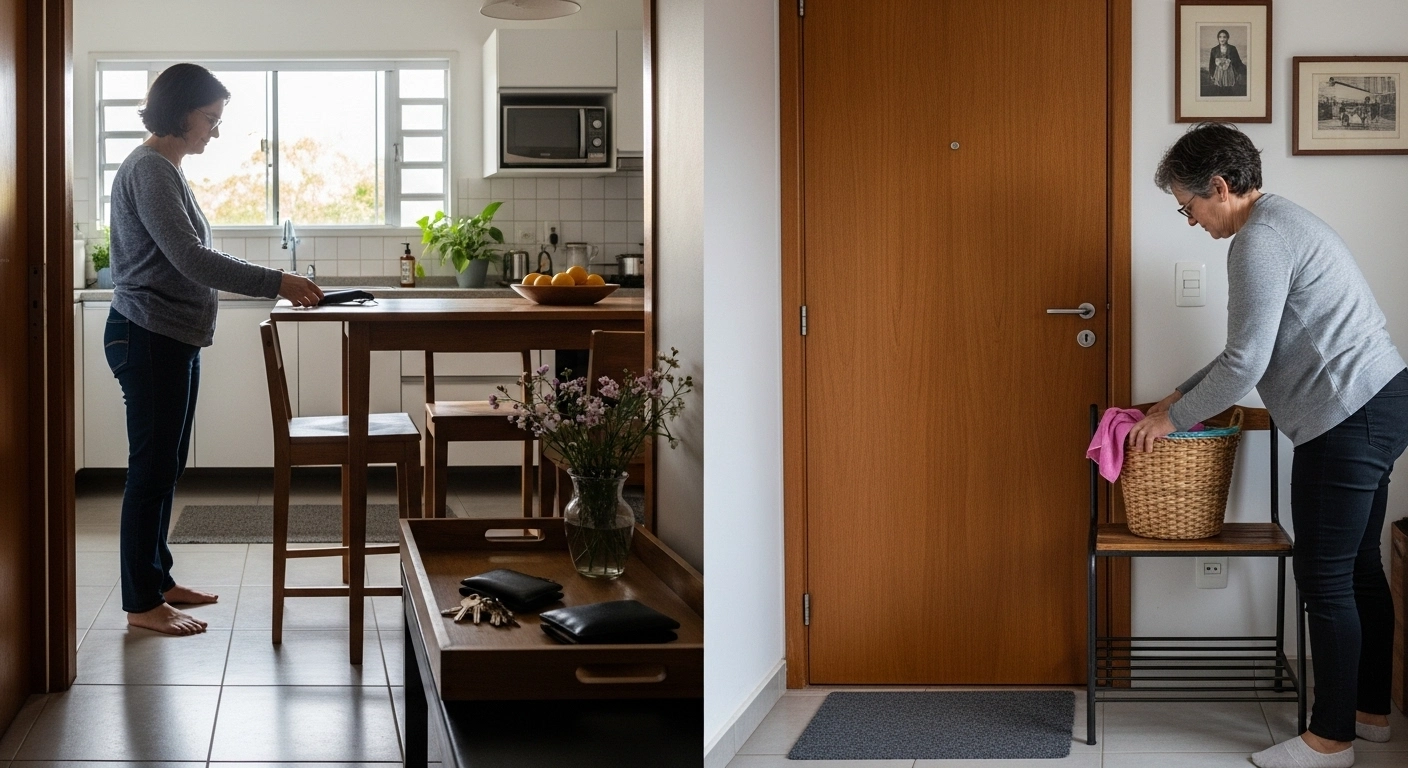 Como reduzir a correria dentro de casa