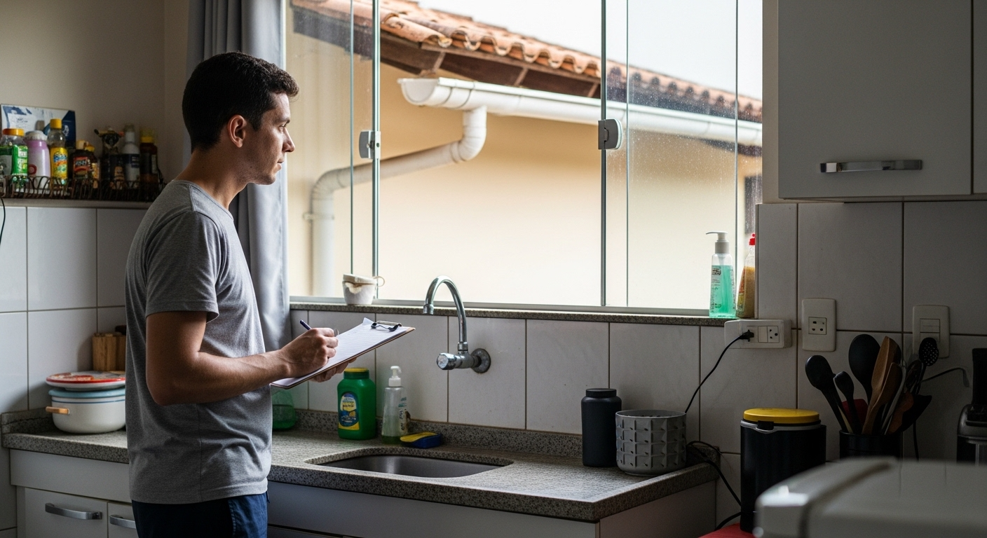 Checklist de manutenção básica da casa