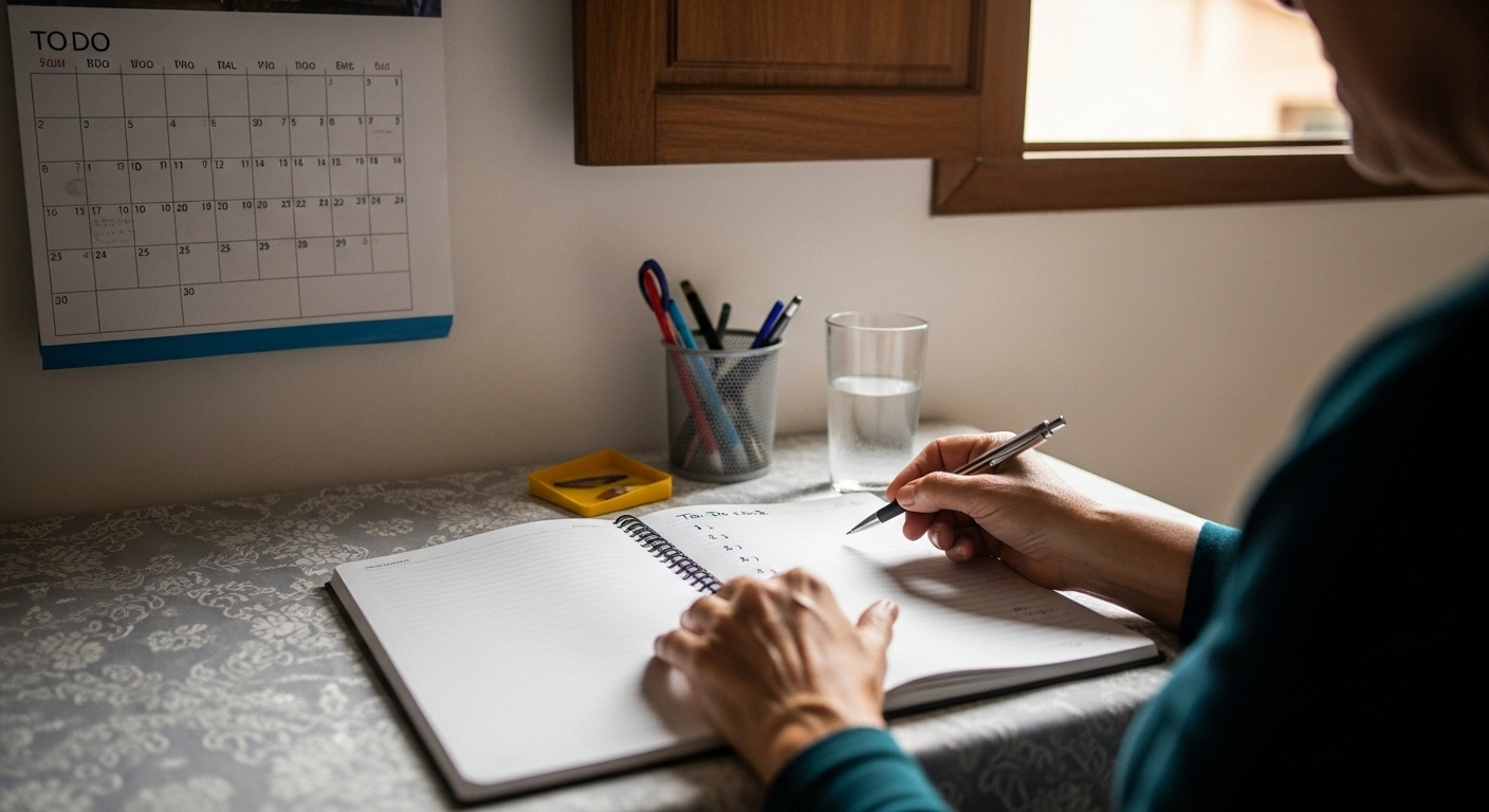 Como ajustar a rotina ao invés de desistir dela