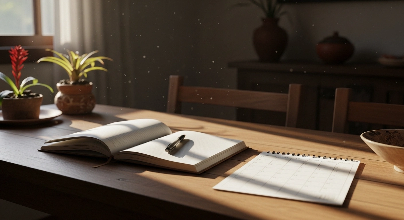 Checklist para organizar a rotina semanal