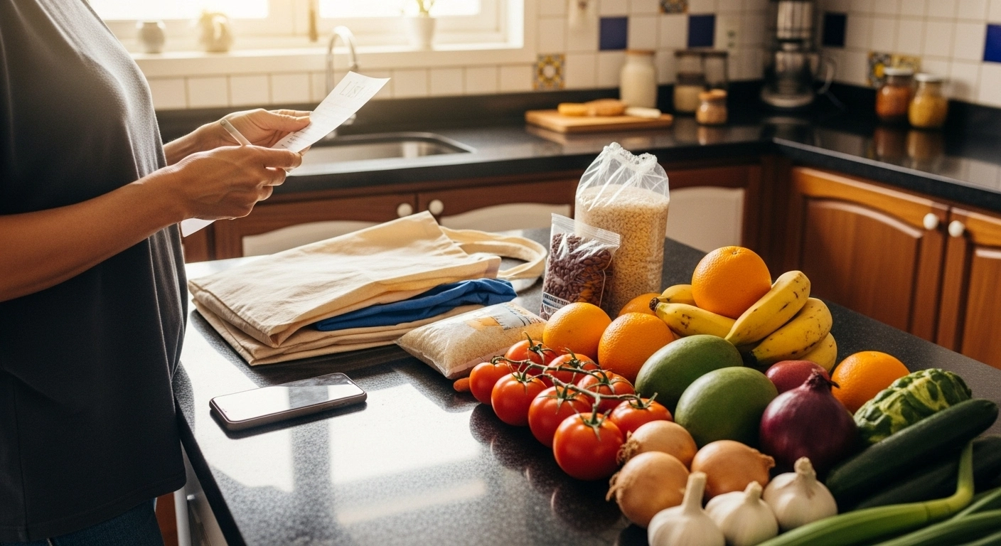 Como montar uma lista de compras que realmente funciona
