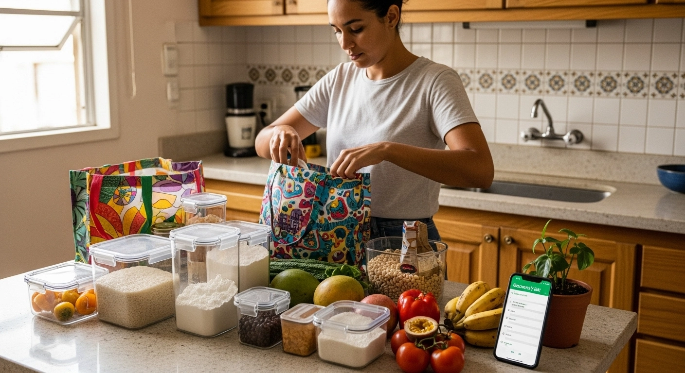 Itens que não podem faltar para compras conscientes